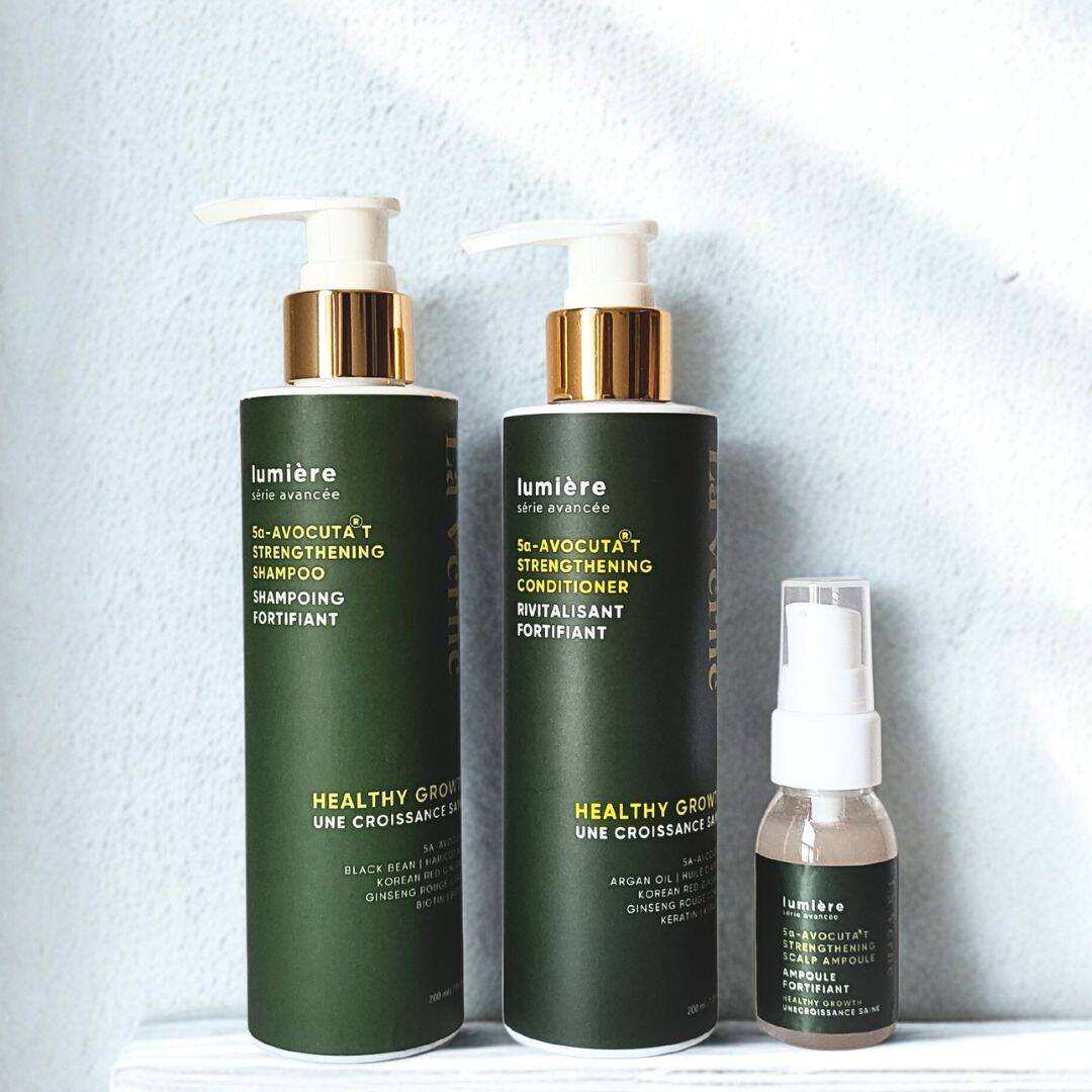 La Verne Lumiere 5α-Avocuta T Strengthening Hair Care Set