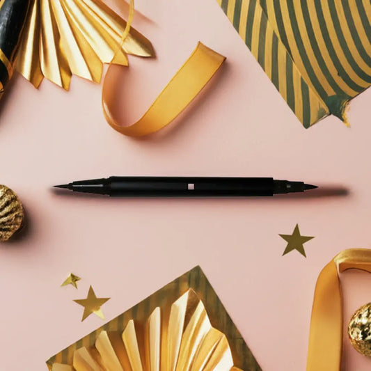 Dual Tip Eye Definer Pen - Black - eye liner